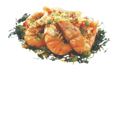 403. Shrimp Spicy Salt (w/Shell Head)