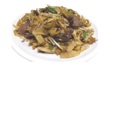 406. Beef Chow Fun/Dry Style
